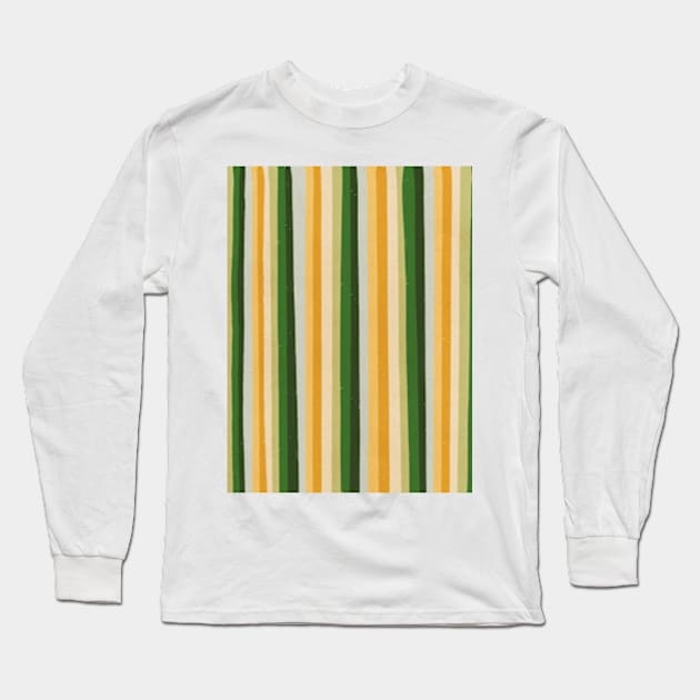 Stripes #1 Long Sleeve T-Shirt by Gigi Rosado